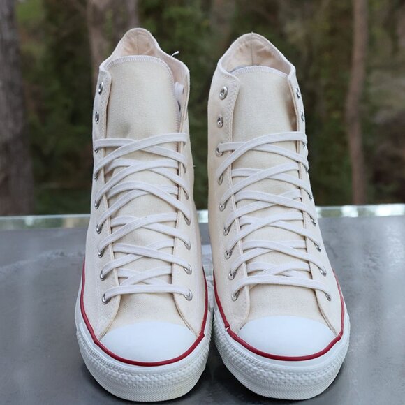 Vintage Converse Chuck Taylor All Star Hi Top White Made in USA Men’s 15 - Picture 10 of 13